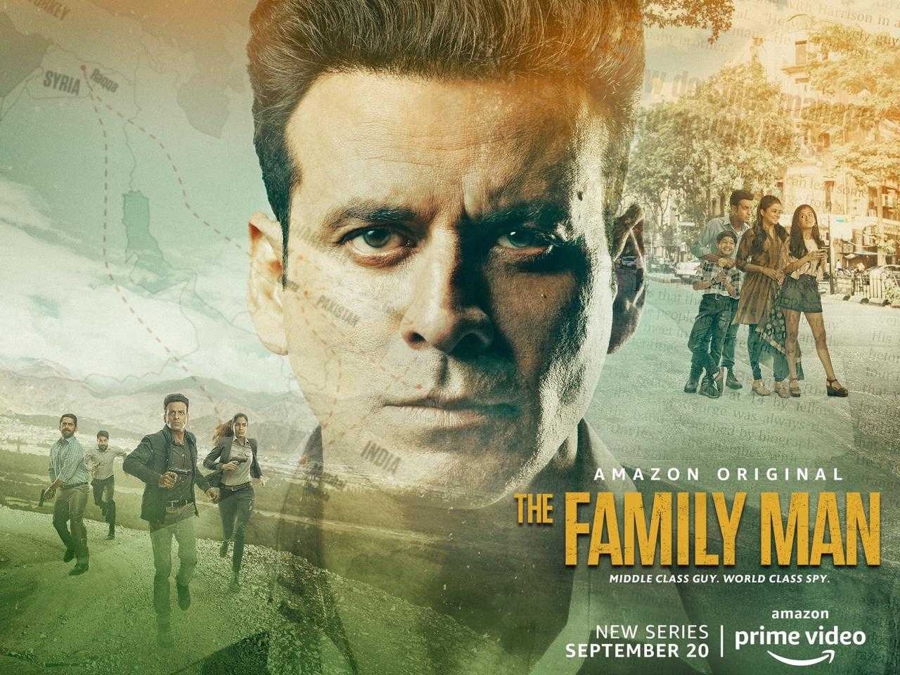 The Family Man (2019) 720p HDRip S-1 Ep-[01-10] Original [Hindi + Tamil + Telugu + Eng] 3.6GB ESub - MovCr